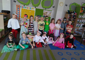 Wspólne zdjęcie dzieci z grupy X