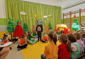 Rozmowa Wilka z Czerwonym Kapturkiem