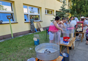 Stanowisko wata cukrowa
