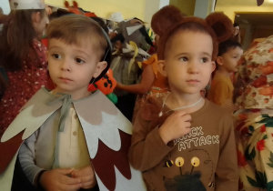 Dwóch chłopców w grupy II